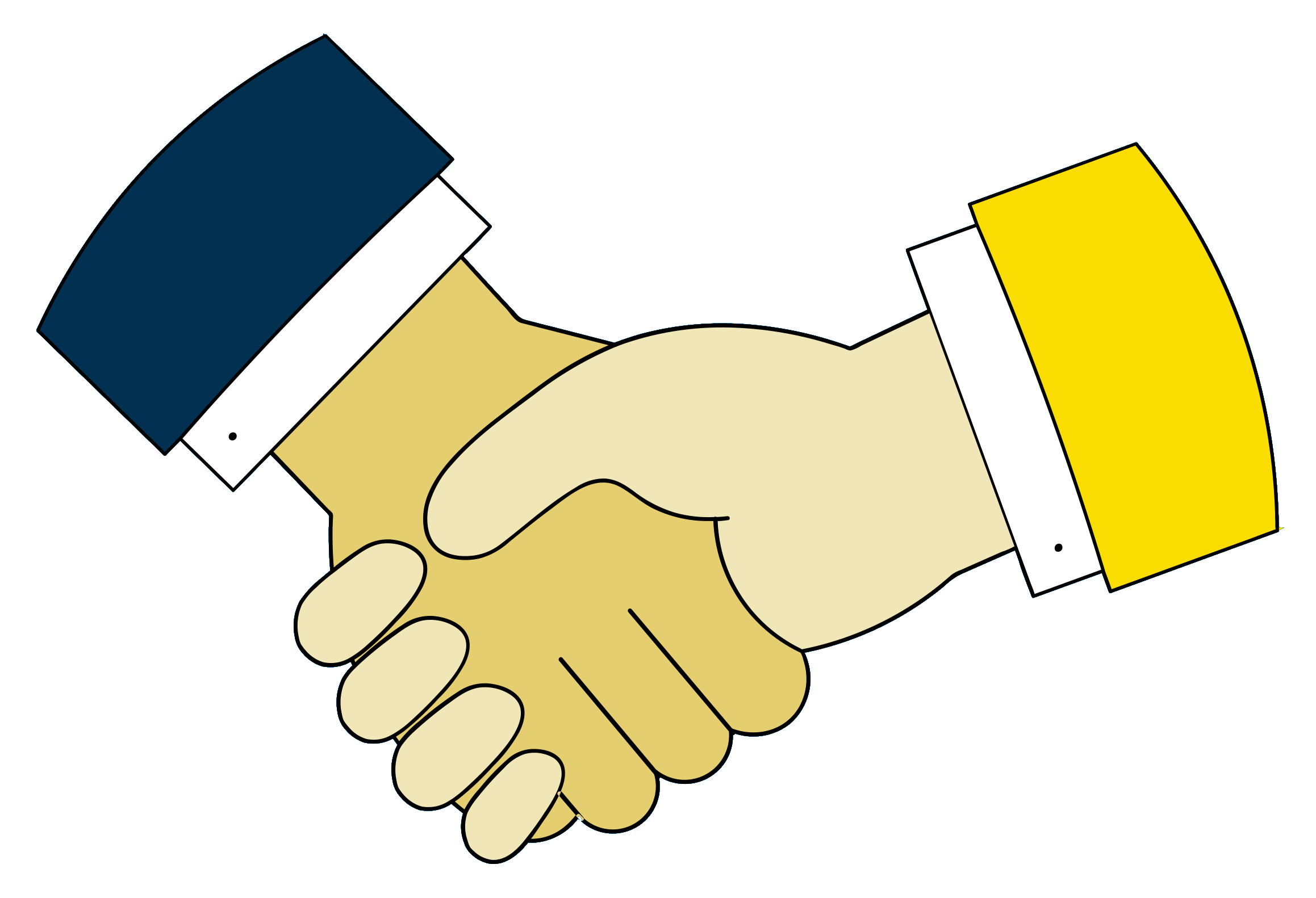 graphic of shaking hands 